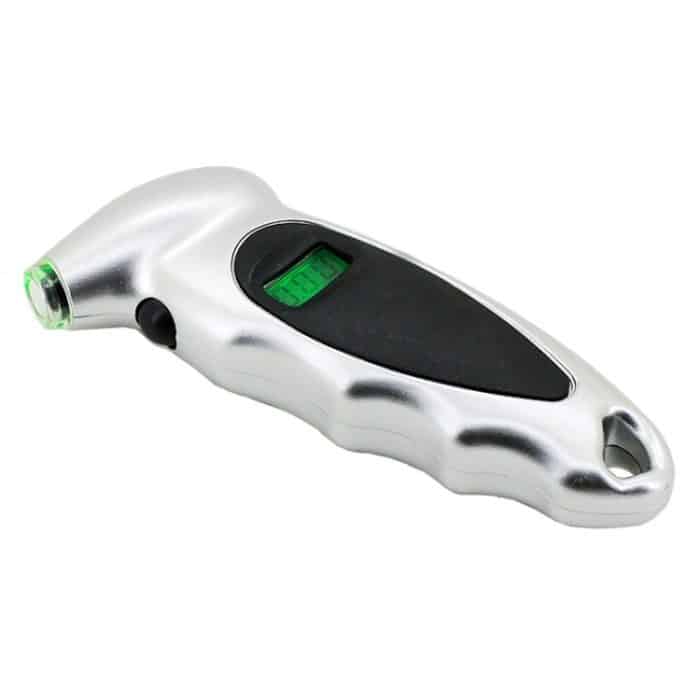 1/4 Zoll LCD-Display, digitaler Reifenmesser mit LED-Licht, Druckbereich: 0–100 PSI, 1/4 inch – Bild 2