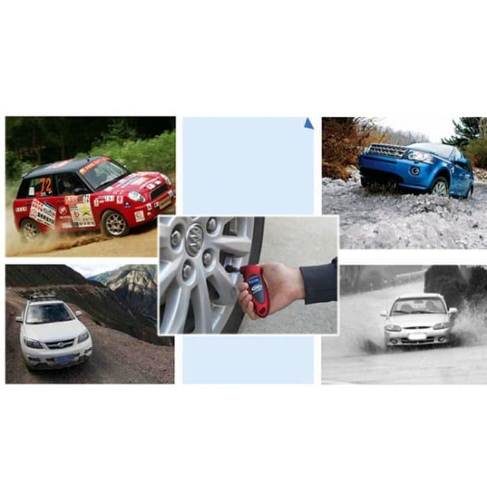 1/4 Zoll LCD-Display, digitaler Reifenmesser mit LED-Licht, Druckbereich: 0–100 PSI, 1/4 inch – Bild 7