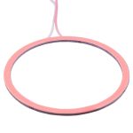 80 mm 5 W 180 lm Angel Eyes Kreise Autoscheinwerfer COB-LED-Leuchten für Fahrzeuge, DC 12–24 V, 80mm Pink Light, 80mm Green Light, 80mm Red Light – Bild 3