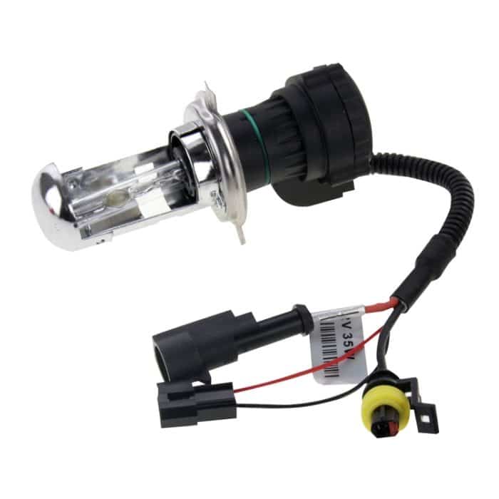 12V 35W H4-3 HID Xenonlicht Hochintensitäts-Entladungslampen-Kit, Farbtemperatur: 6000K – Bild 2