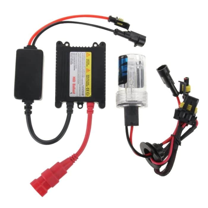 DC12V 35W H7 HID Xenon Super Vision Licht Einstrahl Wasserdichtes Hochintensitäts-Entladungslampenset, Farbtemperatur: 6000K – Bild 5