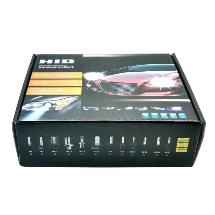 DC12V 35W H7 HID Xenon Super Vision Licht Einstrahl Wasserdichtes Hochintensitäts-Entladungslampenset, Farbtemperatur: 6000K – Bild 8