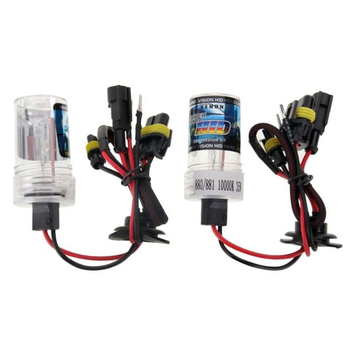 DC12V 35W H27 / 880/881 HID Xenonlicht Einstrahl Super Vision Wasserdichter Scheinwerfer, Farbtemperatur: 6000K, 2er-Pack – Bild 2