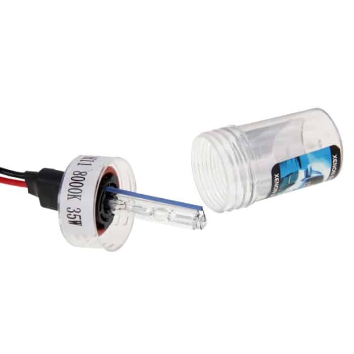 DC12V 35W H11 HID Xenonlicht Einstrahl Super Vision Wasserdichte Scheinwerfer, Farbtemperatur: 8000K, 2er Pack – Bild 4
