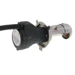 DC12V 35W H4-3 HID Xenonlicht Einstrahl Super Vision Wasserdichte Scheinwerfer mit einem Kabel, Farbtemperatur: 6000K, 2er Pack – Bild 4