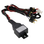 DC12V 35W H4-3 HID Xenonlicht Einstrahl Super Vision Wasserdichte Scheinwerfer mit einem Kabel, Farbtemperatur: 6000K, 2er Pack – Bild 5