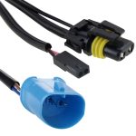 DC12V 35W 9007 / 9004-3 HID Xenonlicht Einstrahl Super Vision Wasserdichter Scheinwerfer mit einem Kabel, Farbtemperatur: 6000K, 2er-Pack – Bild 6