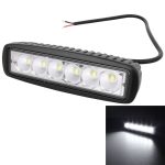 18W 1440LM Epistar 6 LED Auto-Arbeitslampe, Balkenleuchte, wasserdicht IP67, DC 10–30 V, DC 10-30V, 1440LM