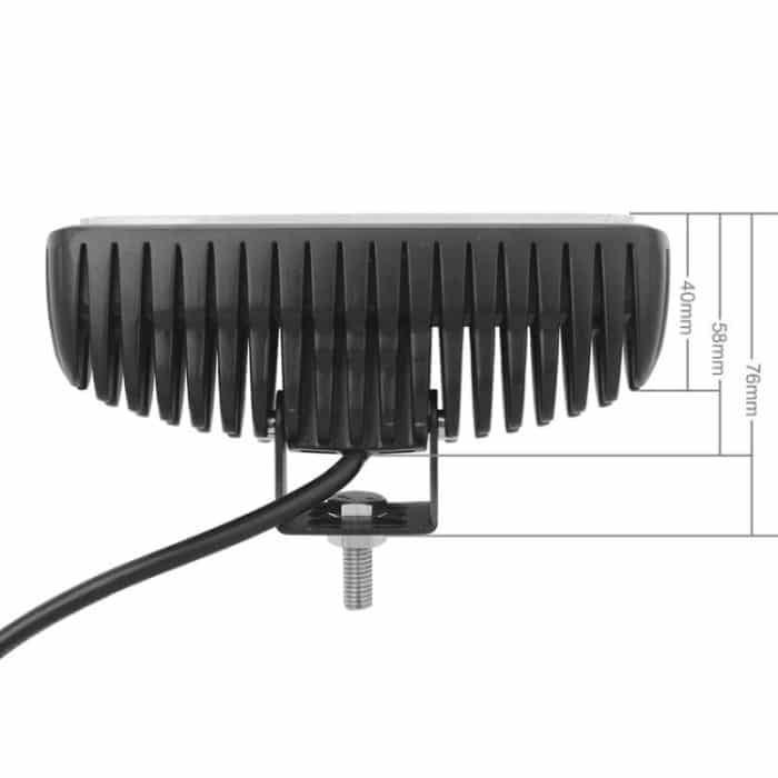 18W 1440LM Epistar 6 LED Auto-Arbeitslampe, Balkenleuchte, wasserdicht IP67, DC 10–30 V, DC 10-30V, 1440LM – Bild 4