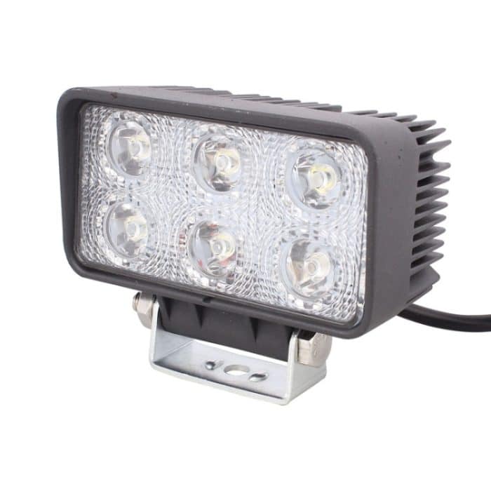 LML-1518 18W 1260-1350LM Epistar 6 LED Weiß 30 Grad Spot Beam Auto LED Licht Wasserdicht IP67, DC 10-30V – Bild 2