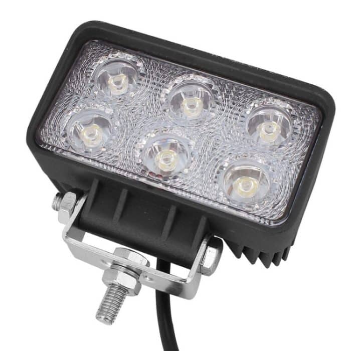 LML-1518 18W 1260-1350LM Epistar 6 LED Weiß 30 Grad Spot Beam Auto LED Licht Wasserdicht IP67, DC 10-30V – Bild 7