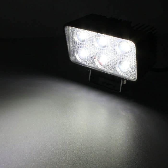 LML-1518 18W 1260-1350LM Epistar 6 LED Weiß 30 Grad Spot Beam Auto LED Licht Wasserdicht IP67, DC 10-30V – Bild 8