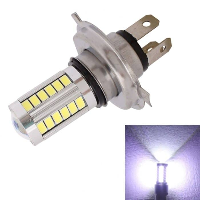 S-CMS-0759.jpg 2 PCS H4 16.5W 990LM 6500K Weißlicht 5630 SMD 33 LED Glühlampe für Fahrzeugbremse / Lenkung, DC12V – Bild 1