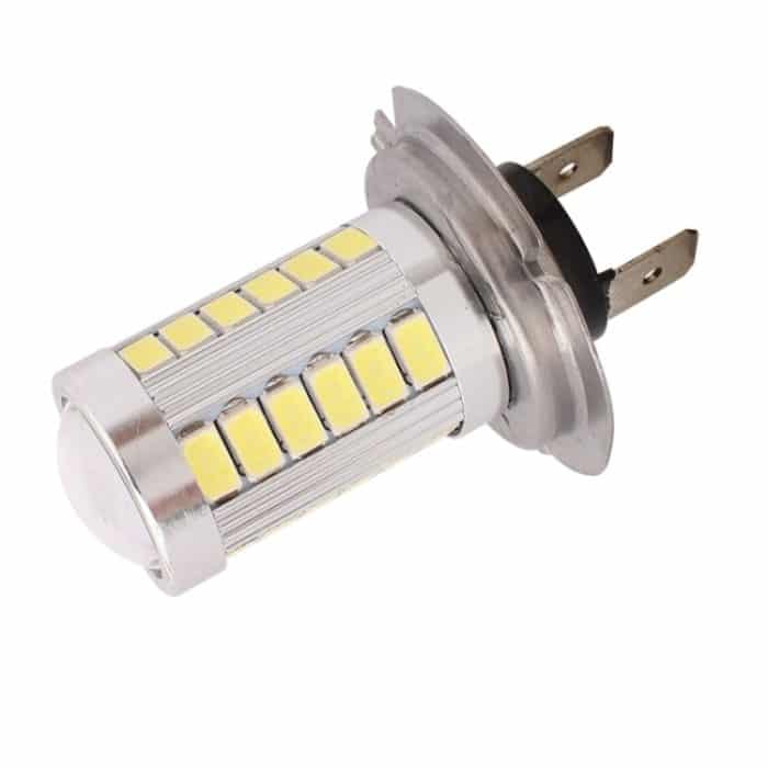 2 PCS H7 16.5W 990LM 6500K Weißlicht 5630 SMD 33 LED Glühlampe für Fahrzeugbremse / Lenkung, DC12V – Bild 2