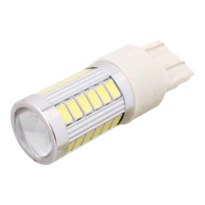 2 PCS T20 / 7443 16,5 W 990LM 6500K Weißlicht 5630 SMD Dual Wire 33 LED-Auto-Brems- / Lenkungslampe, DC12V – Bild 2