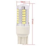 2 PCS T20 / 7443 16,5 W 990LM 6500K Weißlicht 5630 SMD Dual Wire 33 LED-Auto-Brems- / Lenkungslampe, DC12V – Bild 4