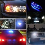MZ E39 3W 240LM LED Superhelle Auto Angel Eyes Weiß Tagfahrleuchte für BMW E39, DC 8-30V, 1 Paar – Bild 9