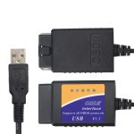 ELM327 Schnittstelle USB V1.5 OBDII Autodiagnosescanner-Tool – Bild 4