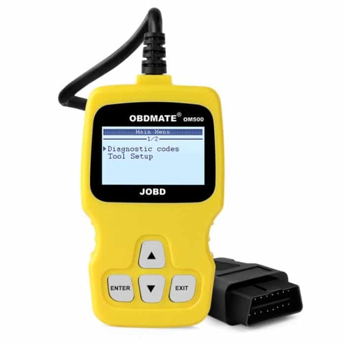 OBDMATE OM500 OBDII / EOBD / JOBD-Codeleser (gelb) – Bild 2