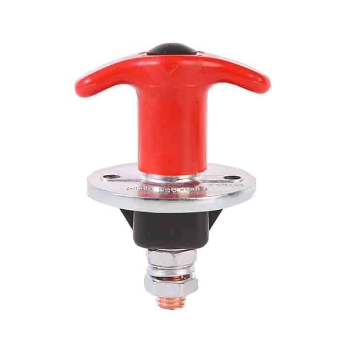 Autobatterie-Hauptschalter, installierter Lochabstand: 48 mm, DC 12 V / 24 V. – Bild 3