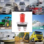 Autobatterie-Hauptschalter, installierter Lochabstand: 48 mm, DC 12 V / 24 V. – Bild 7