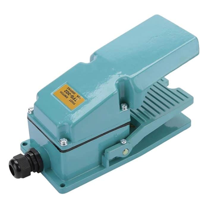 TFS-302 AC 250V 15A Anti-Rutsch-Metallkasten-Fußschalter-Fußschalter – Bild 1