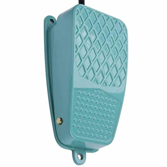 TFS-105 AC 250V 10A Rutschfester Fußschalter für Metallgehäuse, Kabellänge: 90 cm – Bild 2