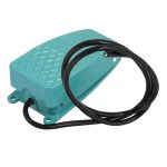 TFS-2 AC 250V 10A Rutschfester Metallgehäuse-Fußschalter, Kabellänge: 90 cm – Bild 2