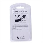 Reifen Ventilkappen 4 Stück mit Schlüssel Keychain (Silber) – Bild 6