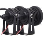 2 PCS 2,5 Zoll 10W 900LM Weiß + Gelb Licht 6500K Wasserdichtes LED Eagle Eye Licht für Fahrzeuge, DC 12V, Kabellänge: 20 cm (Schwarz) – Bild 4