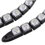MZ 3W 2 PCS 160LM 6 LED SMD 5050 Flexible Snake LED Auto Tagfahrlicht, DC 12V – Bild 6