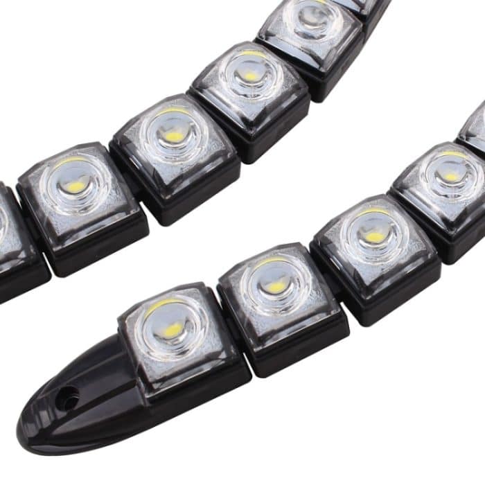 MZ 3W 2 PCS 160LM 6 LED SMD 5050 Flexible Snake LED Auto Tagfahrlicht, DC 12V – Bild 6