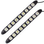 2 PCS 4.5W 9 LED SMD 5050 Flexibles Snake LED Auto Tagfahrlicht, DC 12V – Bild 2