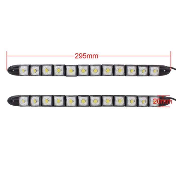2 PCS 6W 12 LED SMD 5050 Flexibles Snake LED Auto Tagfahrlicht, DC 12V – Bild 4