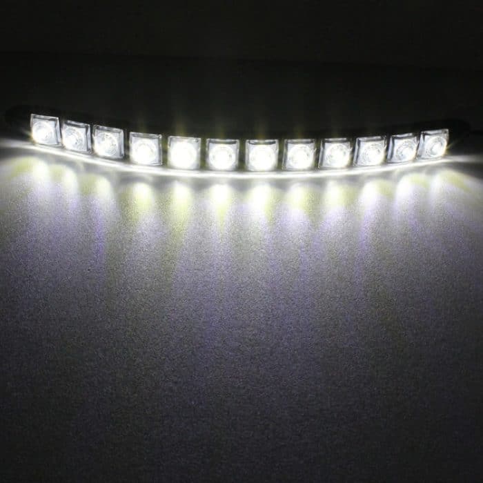 2 PCS 6W 12 LED SMD 5050 Flexibles Snake LED Auto Tagfahrlicht, DC 12V – Bild 7