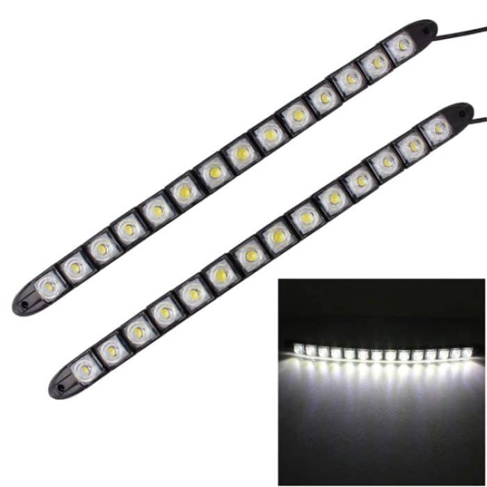 2 PCS 7W 14 LED SMD 5050 Flexibles Snake LED Auto Tagfahrlicht, DC 12V – Bild 1