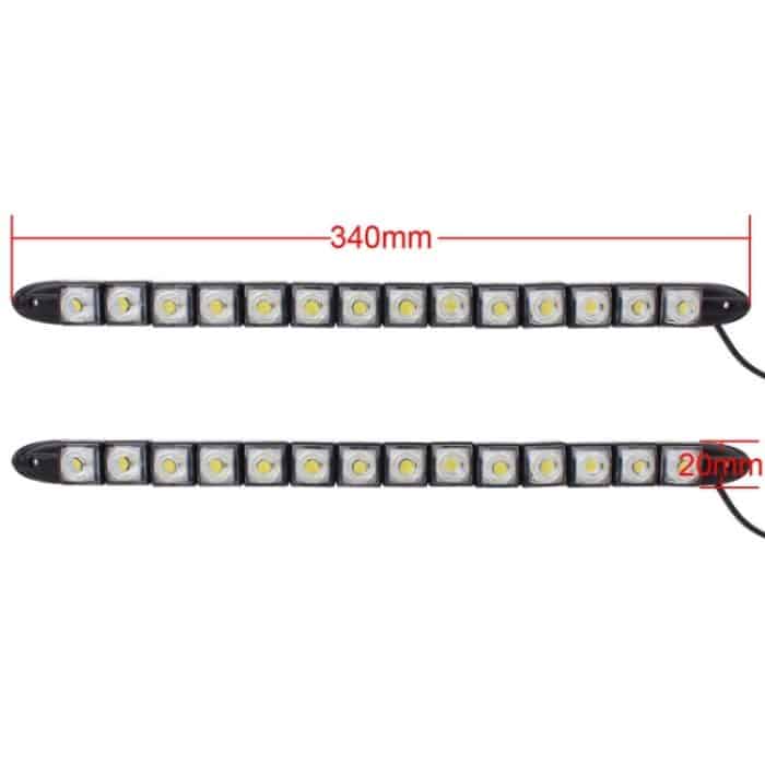 2 PCS 7W 14 LED SMD 5050 Flexibles Snake LED Auto Tagfahrlicht, DC 12V – Bild 4
