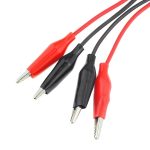 Dual End Alligator Testkabel Sondenclipkabel, Länge: 75 cm – Bild 4