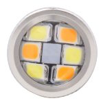 T20 / 7443 8W 420LM Weiß + Gelb Licht 42 LED 2835 SMD Lenkglühlampe für Auto-Bremslicht, DC 12V – Bild 4