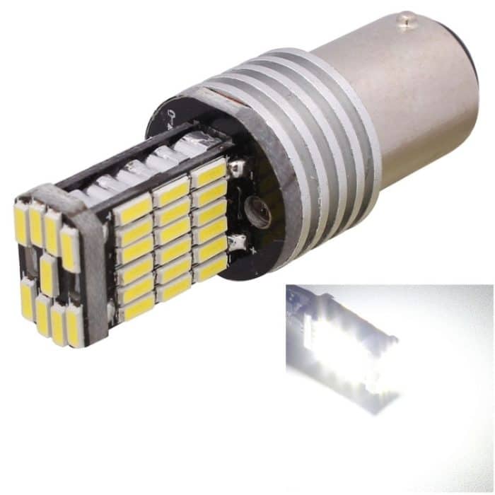 S-CMS-2225.jpg 2 PCS 1157 9W 450LM Weißlicht 45 LED 4014 SMD Auto Bremslicht Lenkungslampe, DC 12V – Bild 1