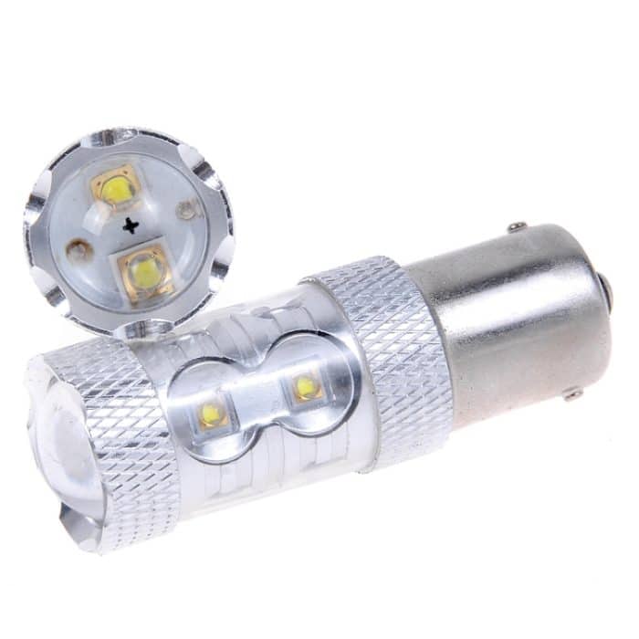 2PCS 1157 / BAY15D 650 Lumen 50 W 10-3535-LEDs 6500K Weißlicht Auto-Bremslicht, DC 12-24V – Bild 5