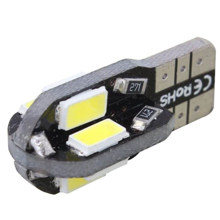 10 PCS T10 4W 280LM Weißlicht 8 LED SMD 5630 Canbus Decode Auto Clearance Lights Lampe, DC 12V – Bild 2