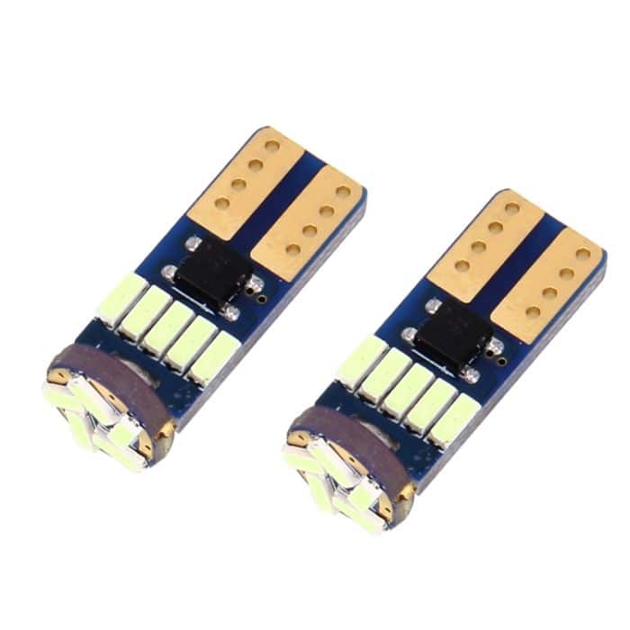2PCS T10 3W 450LM 15 LED 4014 SMD LED Dekodieren Fehlerfreie Canbus Auto Umrissleuchte, DC12V, 15 LED 4014 SMD LEDs – Bild 2