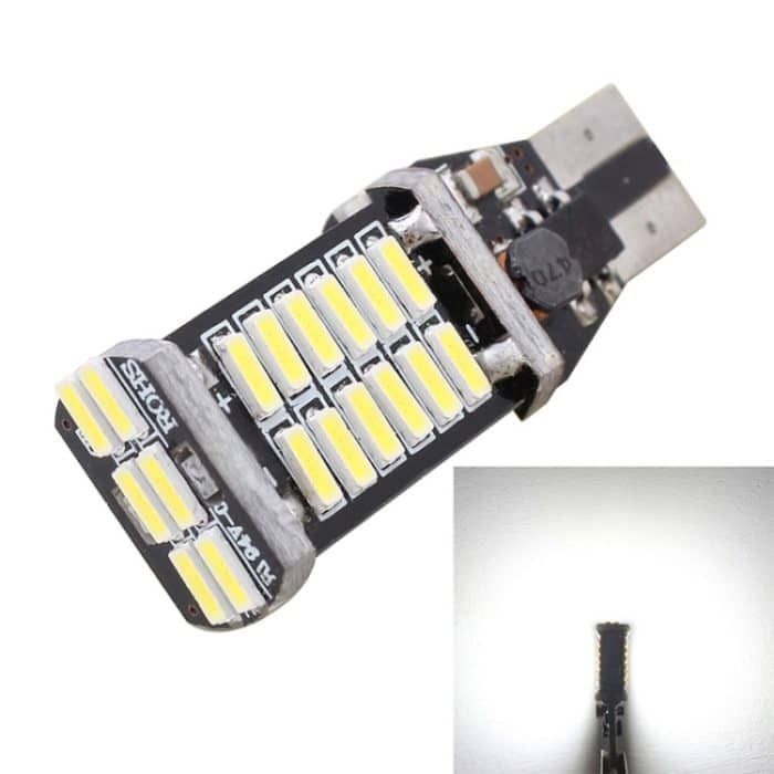 S-CMS-2427.jpg 2 STÜCKE T15 6W 30-SMD 4014 6500K 900LM Weißlichtdekodierte fehlerfreie LED-Auto-Rückfahrleuchte – Bild 1