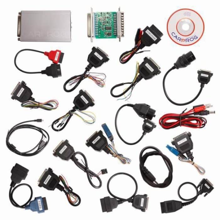 Carprog V10.03 Auto-Reparaturwerkzeug mit vollem ECU-Chip und 21 Adaptern für die Reparatur von Autoradios / Kilometerzählern / Armaturenbrettern / Wegfahrsperren – Bild 8