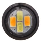 2 Stück 22,5 mm 2 W 200 lm weißes + gelbes Licht 4 LED SMD 5630 Eagle Eye Autolenklicht Tagfahrlicht, 0 – Bild 4