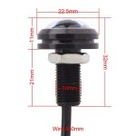 2 Stück 22,5 mm 2 W 200 lm weißes + gelbes Licht 4 LED SMD 5630 Eagle Eye Autolenklicht Tagfahrlicht, 0 – Bild 6