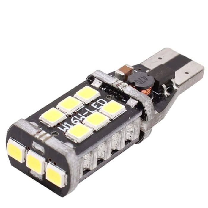 2 PCS T15 3W weiße LED 300LM SMD 2835 Auto-Nebelschlussleuchte / Rückfahrleuchte für Fahrzeuge, DC 12V – Bild 3