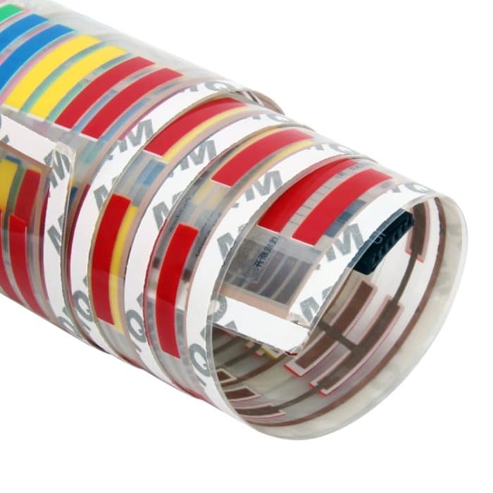 5 Farben Music Active EL Autoaufkleber Equalizer mit Autoladegerät, Größe: 90 cm x 10 cm – Bild 4