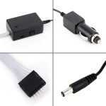 5 Farben Music Active EL Autoaufkleber Equalizer mit Autoladegerät, Größe: 90 cm x 10 cm – Bild 7